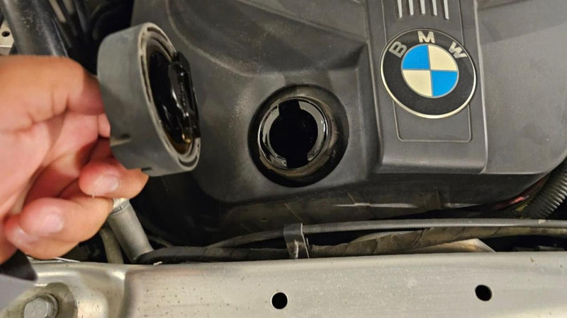 Oil filter housing seep